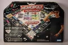 Monopoly: Millionaire Edition Board Game – First to a Million Wins Luxury Theme