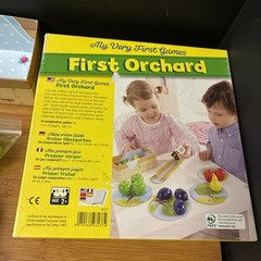 HABA My Very First Games First Orchard Game 2009 Complete Wooden Fruit