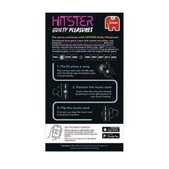 Hitster – Guilty Pleasures, Fun Music Quiz Card Game, 2-10 Players – 300 Plus…
