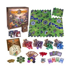 Board Game Dice Wars PVP Skirmish 2-4 Players Random Map Ages 14 and Up