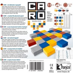 Caro Franjos games publisher wooden toy family game laying game strategy game