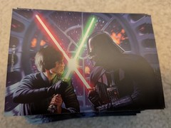 Star Wars The Deckbuilding Game Exclusive Limited Edition Art Sleeves OOP/Rare