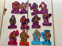 Mattel 1985 MOTU Battle For Eternia Board Game PARTS lot masters of the universe