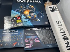 Ion Stationfall Board Game Collection with Standees Miniatures Mat BGG Promo