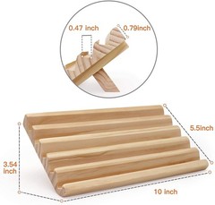 plusvivo Domino Racks with Stand Set of 4, Mexican 10 x 5.5 x 0.79 inches