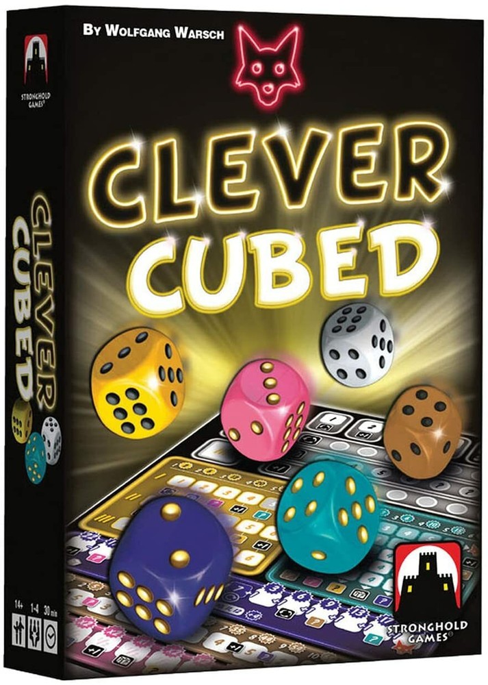 Clever Cubed (Clever hoch drei) Dice Game Stronghold Games SHG SSCC1 Roll Write