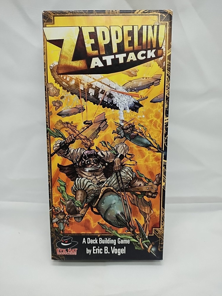 Evil Hat Productions Zeppelin Attack Deck Building Game Complete