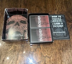 FACEEATER Post Apocalyptic Card Game Zombies Vampires Beasts 2010 First Run