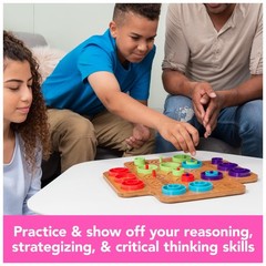 Otrio Wood Strategy-Based Family Board Game Award-Winning STEM Interactive Pu…