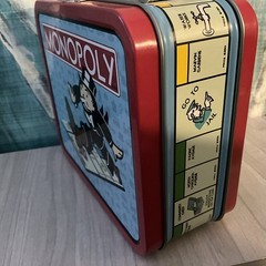 Monopoly 5.5″ Tin Vintage Mini Lunch Box Hasbro 2000