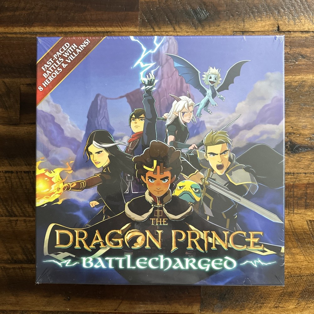 The Dragon Prince Battlecharged Board Game With 8 Miniatures