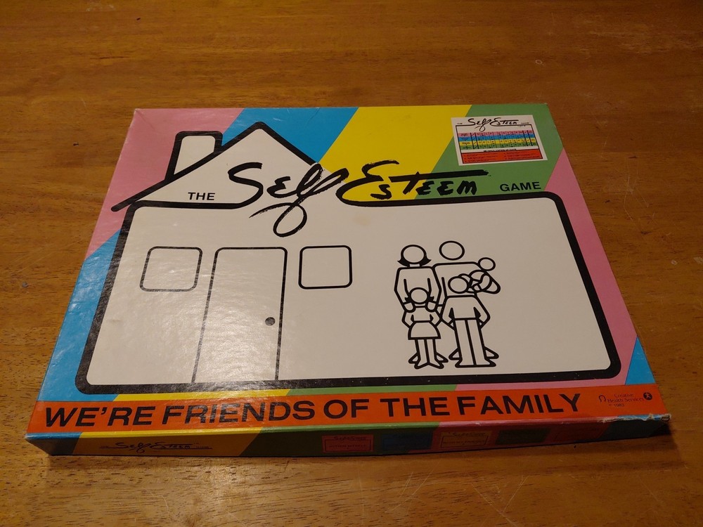 The Self Esteem Game – We’re Friends Of The Family by Creative Health Serv. 1983