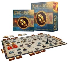 Lord of the Rings Quest to Mount Doom Board Game, sleeved, built, Games Workshop