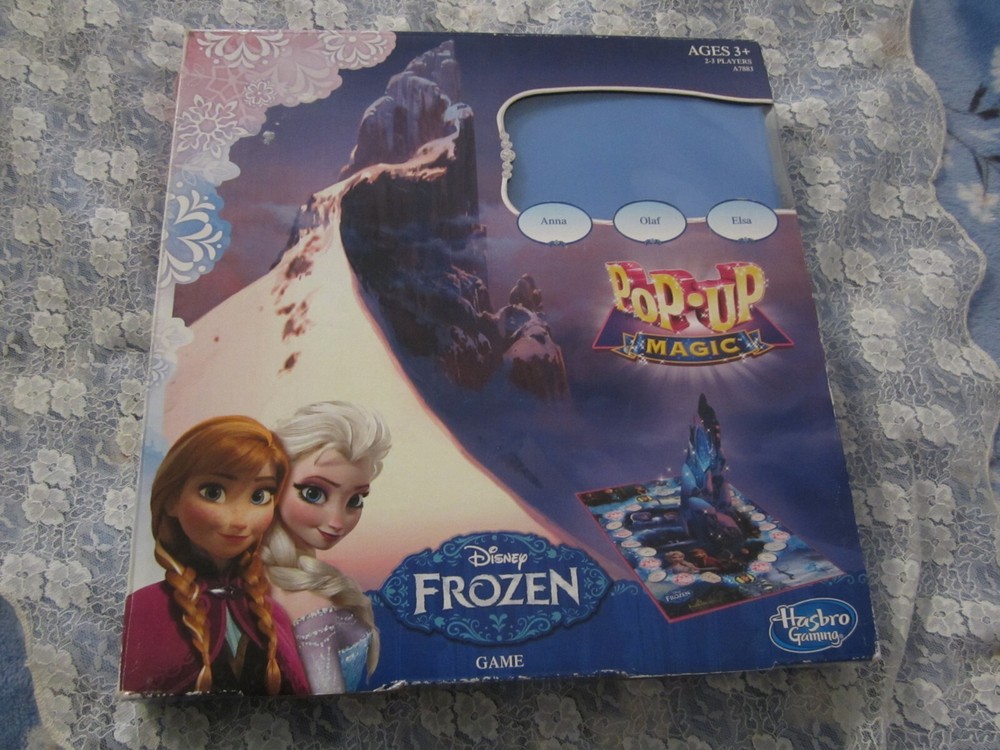 Disney Frozen Pop Up Magic Board Game, Complete in Box