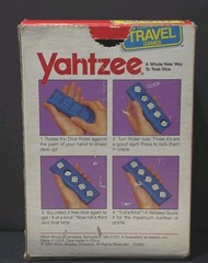 VTG 1989 Yahtzee Travel Game by MB Milton Bradley Age 8 & Up 1 or more players
