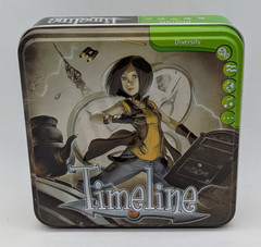 4 Timeline Card Game Metal Tin Historical Events Diversity Inventions Science
