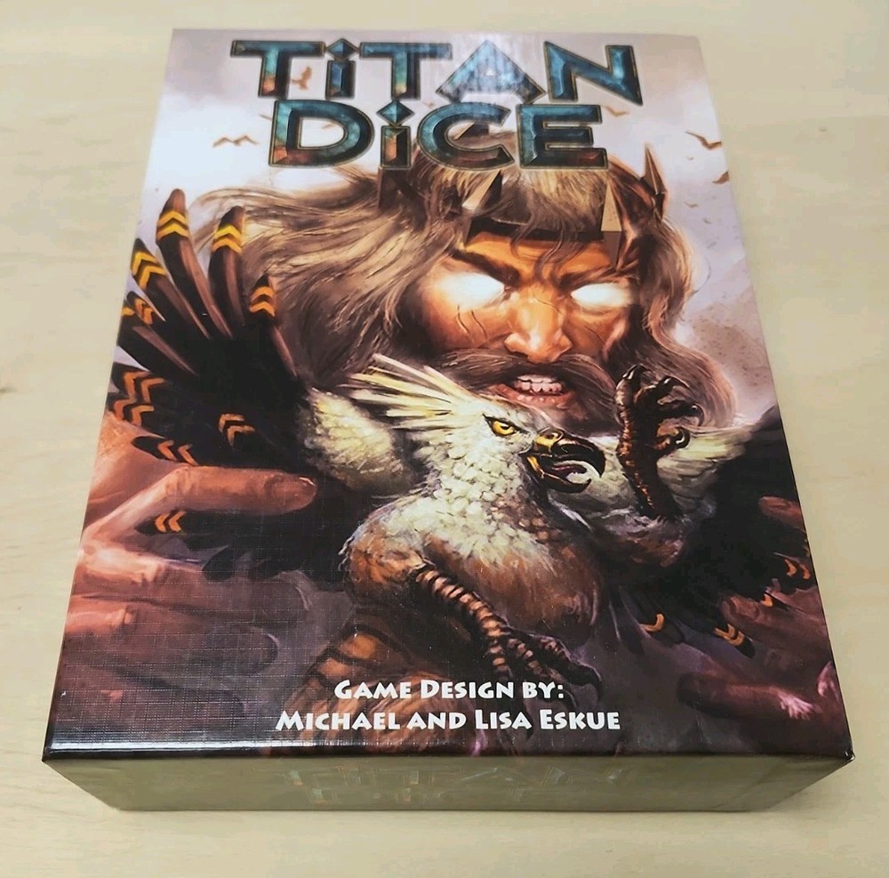 Titan Dice Board Game by Gryphon Games 2018 – Complete