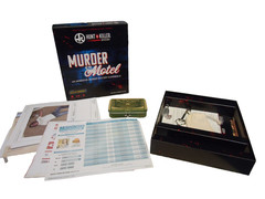 GNOMISH HAT HUNT A KILLER GAME MURDER AT THE MOTEL ( complete) ^