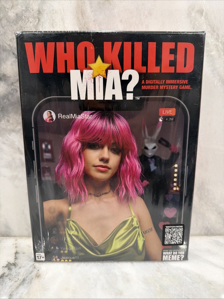 Who Killed Mia A Digitally Immersive Murder Mystery Game NEW