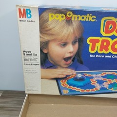Double Trouble Board Game 1987 Milton Bradley 95% Complete Pop-o-matic