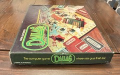 DALLAS Mattel Electronic Board Game 1981 Parker Brothers Working
