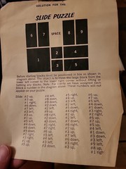 Vintage Dante Carpenter’s Bench Solitaire Slide Puzzle Brain Teaser Complete