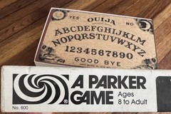 Vintage 1972 Ouija Board, William Fuld Parker Brothers Complete Salem, Mass.