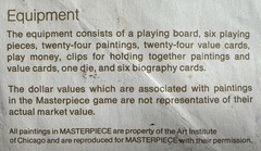 VTG!! 1970 Masterpiece The Art Auction Board Game Parker Brothers 100% COMPLETE!