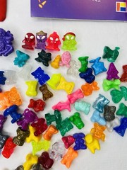 HUGE Lot 102 Gogo’s Crazy Bones Collection Figures Stickers Cards Aliens Glitter