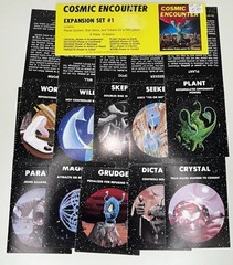 EON Games Cosmic Encounter Boxed Game Lot with NINE Expansions Vintage