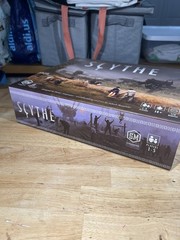 Stonemaier Games Scythe Board Game, 1-5 Players, Ages 14+, READ DESCRIPTION