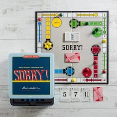Sorry! Nostalgia Edition Board Game in Collectible Tin – Vintage Fun for Ages 6+