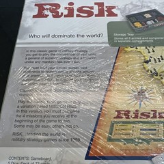 SEALED Risk The Game of Global Domination Golden Cavalry Token 2003 Brand New