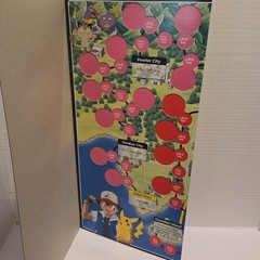 Vintage Hasbro Pokemon Master Trainer Game Board 1999 Edition 98% Complete