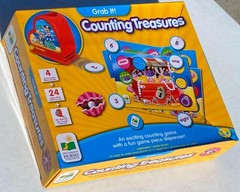 GRAB IT! COUNTING TREASURES Learning Journey Store Ages 3+ NEW In Damaged Box !