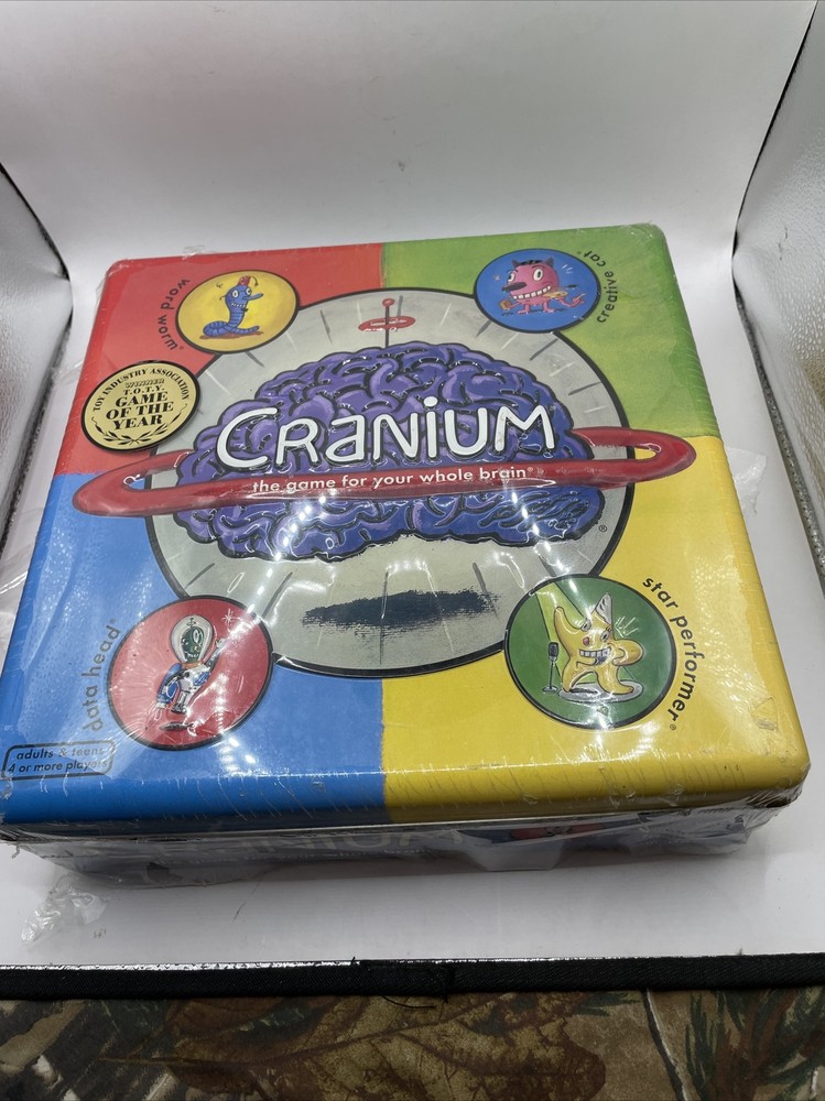 Cranium The Game for Your Whole Brain (Game) NEW. 4 or More Players. Adult &Teen