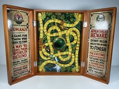 Jumanji the Game Real Wooden Box Edition Board Game Complete