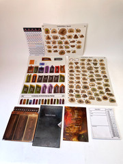 Gloomhaven 2nd Print + Wood Organizer + Solo Book + Mats + 9 Sealed Classes