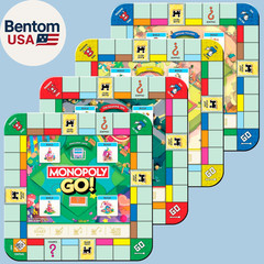 Monopoly GO! Board Game | Inspired by the Popular Mobile Board Game | Ages 8+ |