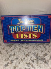 *NIB* TDC Games The Game Of Top Ten Lists 1995 #1160 Still Plastic Sealed