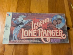 The Legend of the Lone Ranger Board Game 100% Complete Milton Bradley 1980