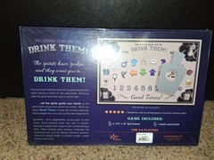 Drink Them Ouija Board Game Factory Sealed