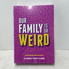 Our Family Is so Weird [A Family Card Game to Decide Who’s Most Likely to | Game