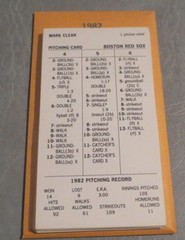 2000 Strat-O-Matic Baseball Printed Storage Envelopes with Stats and Team Logo