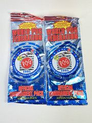 Vintage Pogs World Pog Federation 1995 US Championship Tournament Pack X2 Sealed