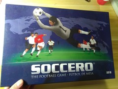 SOCCERO – The Football Game – Futbol de Mesa [soccer board game, used once]