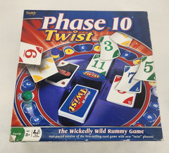 Phase 10 Twist The Wickedly Wild Rummy Game 2009 Fundex #2580 Age 8+ Complete
