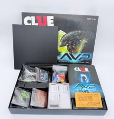 CLUE AVP ALIEN VS PREDATOR BOARD GAME SEALED Open Box NEW Hasbro 2016