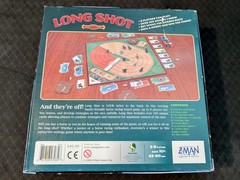 Long Shot The Horse Racing Board Game (2009) by Z-Man 3-8 Players 60 Minutes