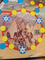 The Legend of the Lone Ranger Board Game 100% Complete Milton Bradley 1980